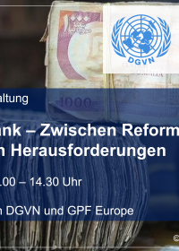 Weltbank-Event DGVN GPF